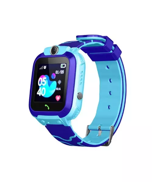 Παιδικό Ρολόι με GPS και Κάρτα SIM Χρώματος Μπλε Q12 SPM Q12-Blue