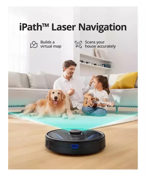 Anker Eufy RoboVac LR30 Hybrid Sweep&Mop Laser Navigation Robot Cleaner