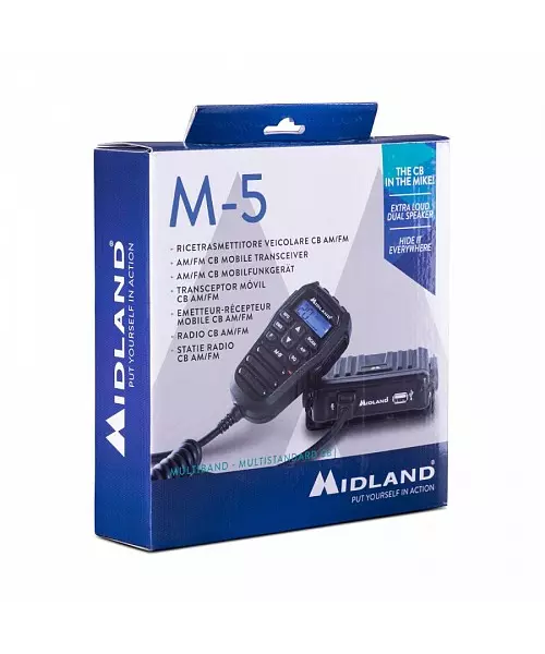 Midland M5 CB AM/FM Car Radio