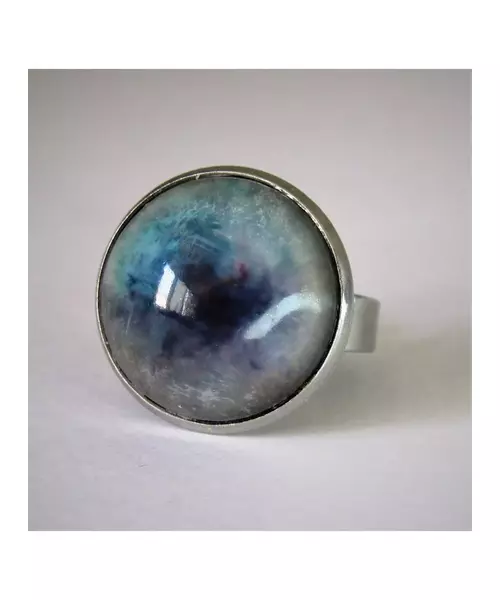 "Unknown" Resin Art Ring