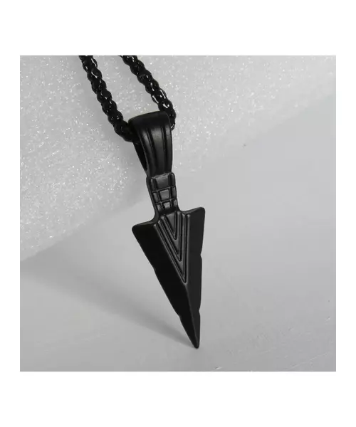 "Arrow - Black color" Necklace for Men