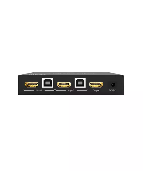 FoxUn SX-KVM201 2-port USB HDMI KVM Switch 4K