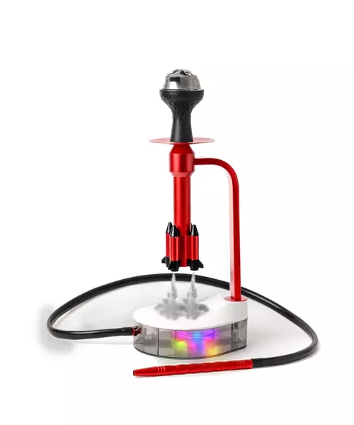 Shisha Rocket Jet RED With Accessories