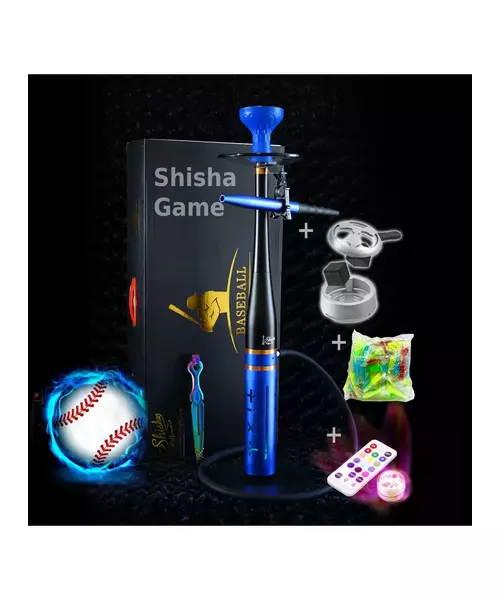 Shisha Baseball Hookah Game Blue
