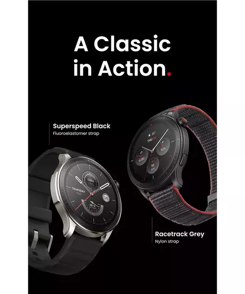 Amazfit GTR 4 SmartWatch Racetrack Grey