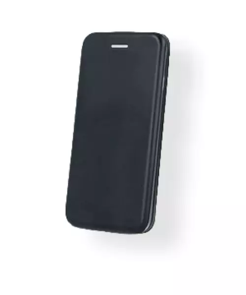 Oval Stand Book Δερματίνης Μαύρο Samsung A02S- Mobile Case