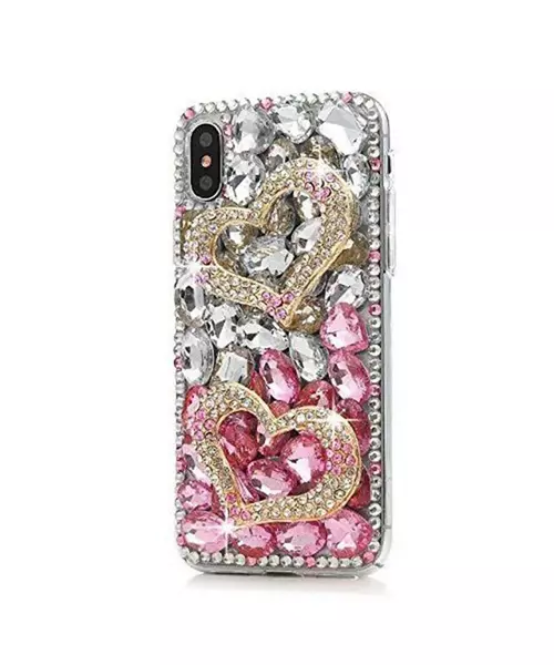 Bling Sparkle Perfume Flower Phone Cover