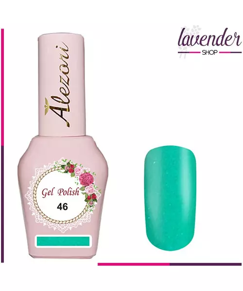 Gel polish №46 15ml.ΣΜΑΡΑΓΔΙ SHIMMER. Ημιμόνιμο βερνίκι.