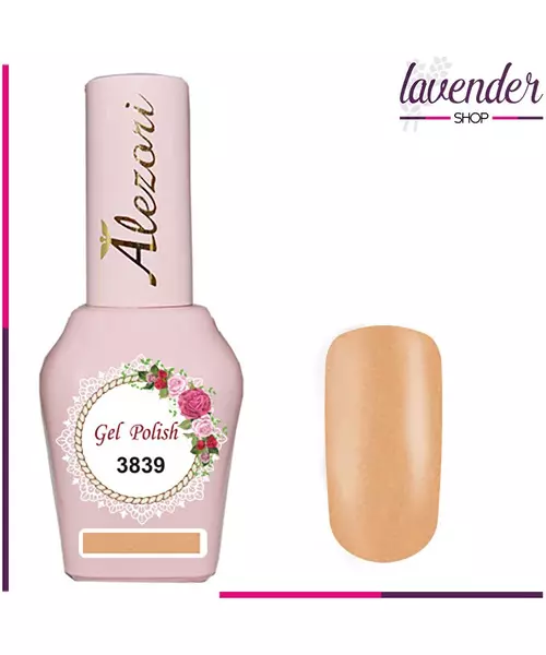 Gel polish №3839 15ml.ΜΠΕΖ ΜΕ SHIMMER . Ημιμόνιμο βερνίκι