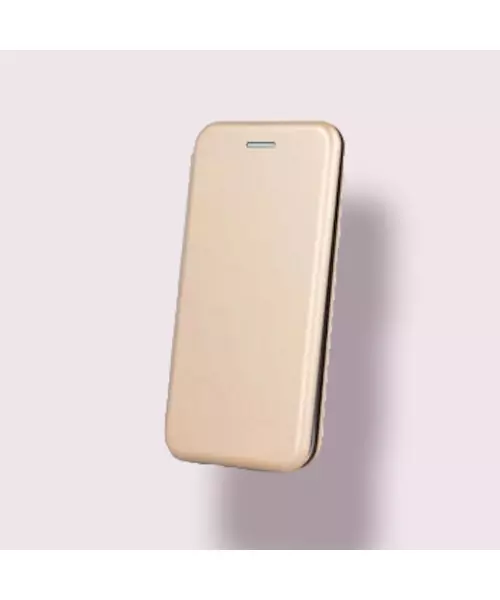 Oval Stand Book Δερματίνης Χρυσό Samsung A22 5G-Mobile Case