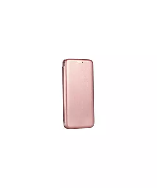 Oval Stand Book Δερματίνης Ροζ Χρυσό Samsung A22 5G-Mobile Case