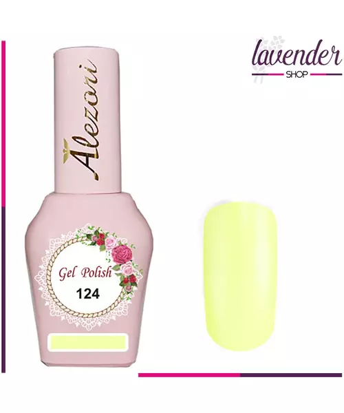 Gel polish №124 15ml.ΛΑΧΑΝΙ ΠΑΣΤΕΛ ΝΕΟΝ. Ημιμόνιμο βερνίκι.