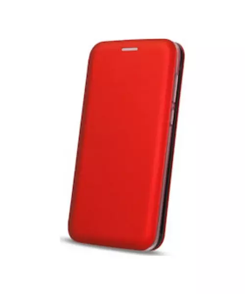 Oval Stand Book Δερματίνης Κόκκινο Samsung S21 Plus - Mobile Case