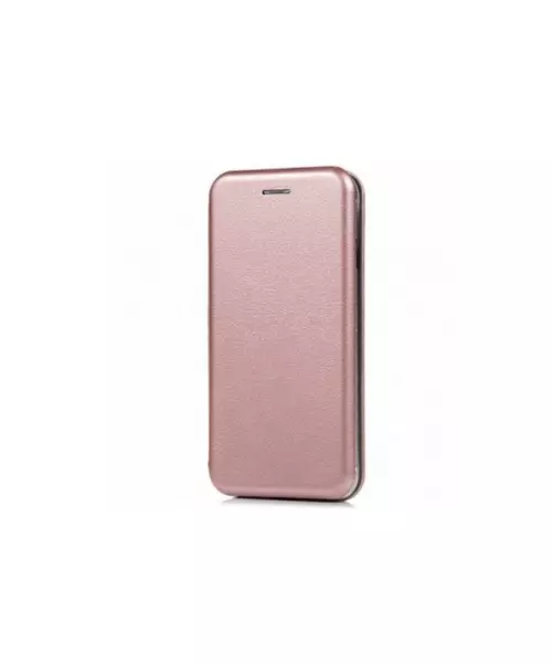Oval Stand Book Δερματίνης Ροζ Χρυσό Samsung A 72- Mobile Case