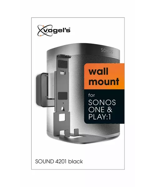 Vogels SOUND 4201 Wall Mount SONOS ONE/PLAY1 Black