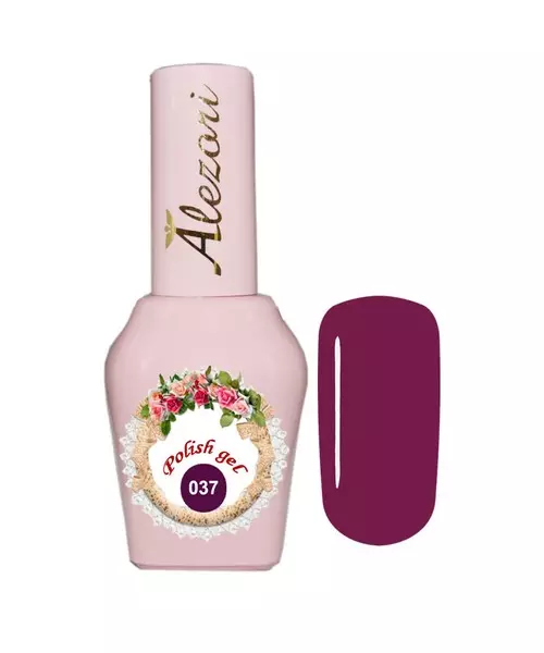 Gel polish №037 15ml. ΜΩΒ- ΜΕΛΙΤΖΑΝΙ. Ημιμόνιμο βερνίκι.