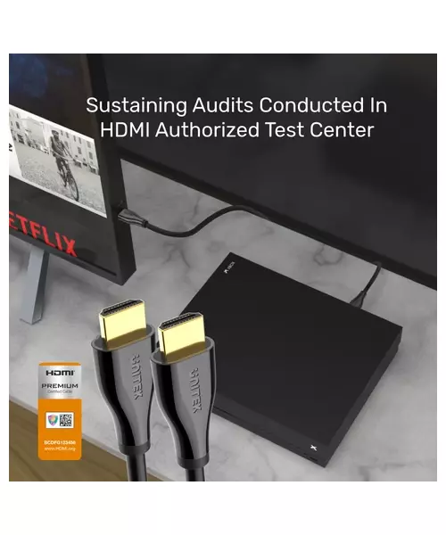 Unitek C1048GB Premium Certified HDMI2.0 Cable 2.0m