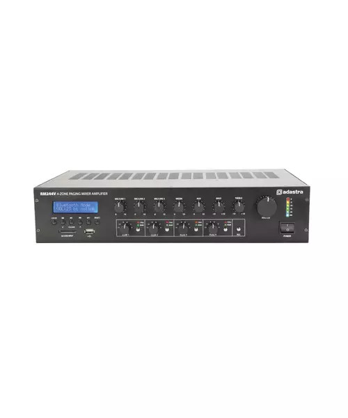 Adastra RM244V v2 4Z 240W FM/USB/BT with Paging 953.244UK