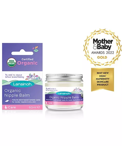 Organic Nipple Balm Lansinoh, Organic Mama Nipple Balm