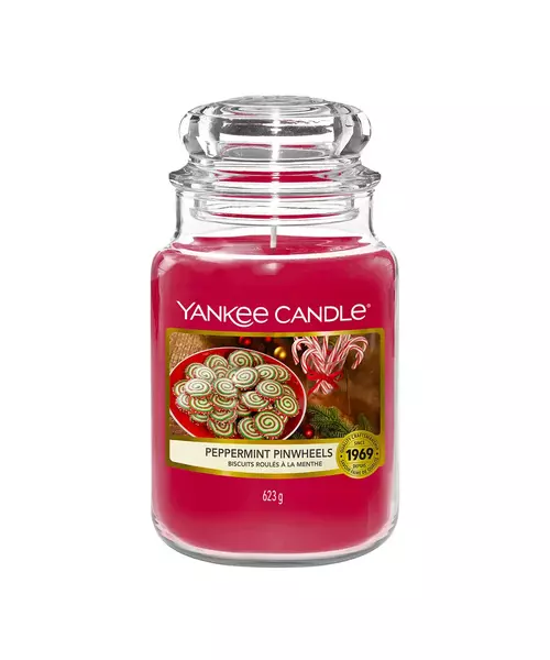 Yankee Candles - Peppermint Pinwheels Large