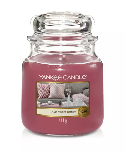 Yankee Candle - Home Sweet Home - Medium Jar (65-75 Hours)