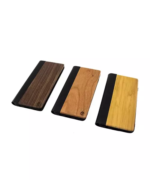 Samsung S10 Wooden Flip Case
