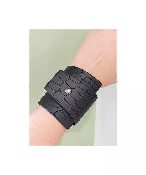 Rock-style Leather Bracelet "No.2"