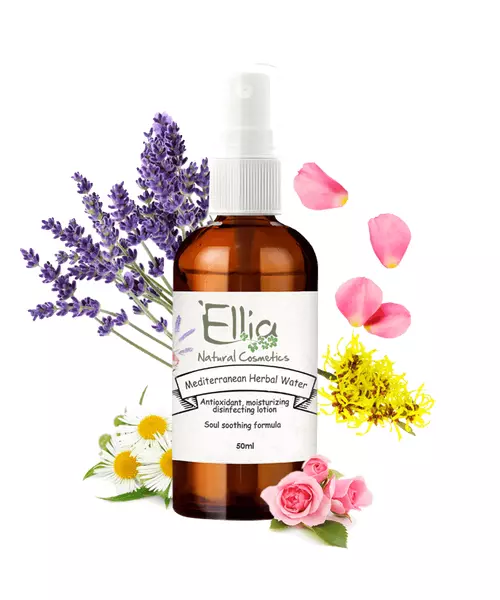 Mediterranean herbal water -Natural Herbal Face Mist- soul soothing formula 50ml