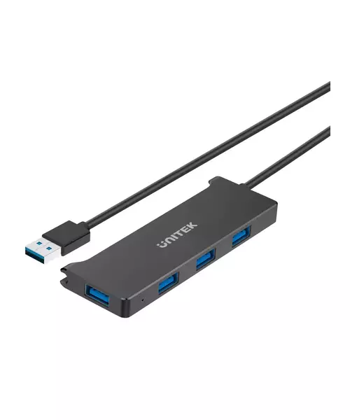 Unitek USB-A Hub USB3.0 4-Port &#038; Power Port Y-3145
