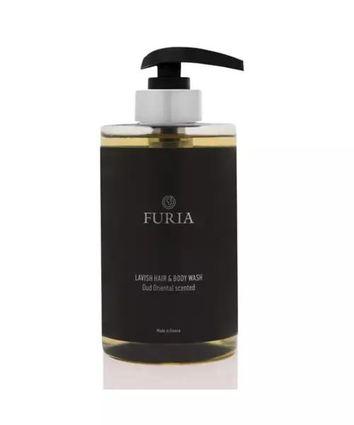 Furia Lavish Hair &amp; Body Wash 300ml Σαμπουάν και Αφρόλουτρο για τα Μαλλιά και το Σώμα 300ml σε Βολικό Μπουκάλι με Αντλία