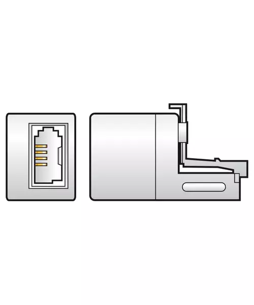 Av:link RJ11 to UK Socket adaptor (bag) 113.528UK
