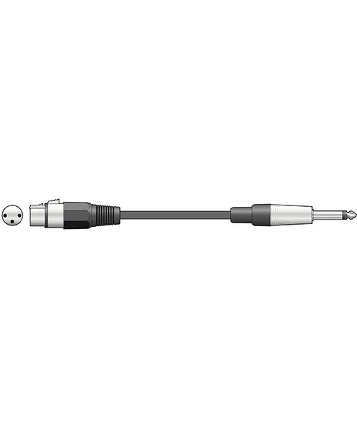 Chord Classic XLRF to 6.3mm Cable 6.0m 190.087UK