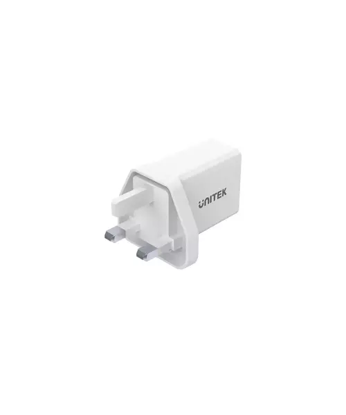 Unitek Charge 2-Port Wall Charger Charger 2.4A White P1113-UK