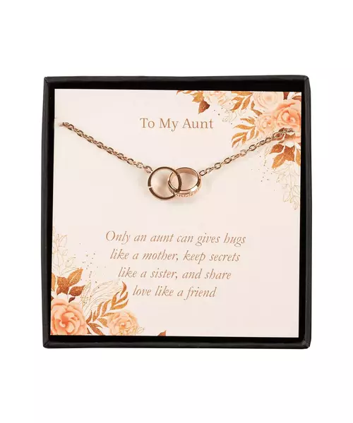 To My Aunt - Eternity Necklace