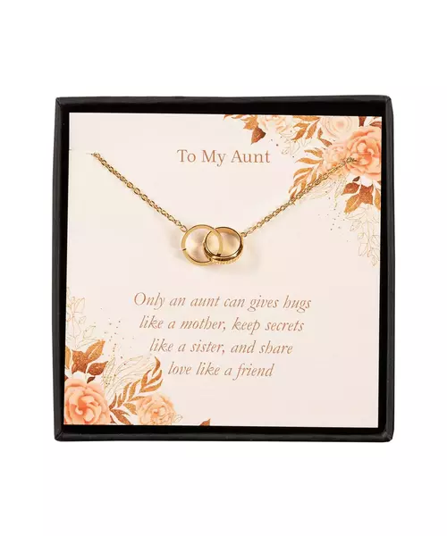 To My Aunt - Eternity Necklace