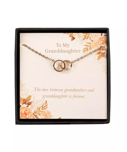 To My Granddaughter - Eternity Necklace