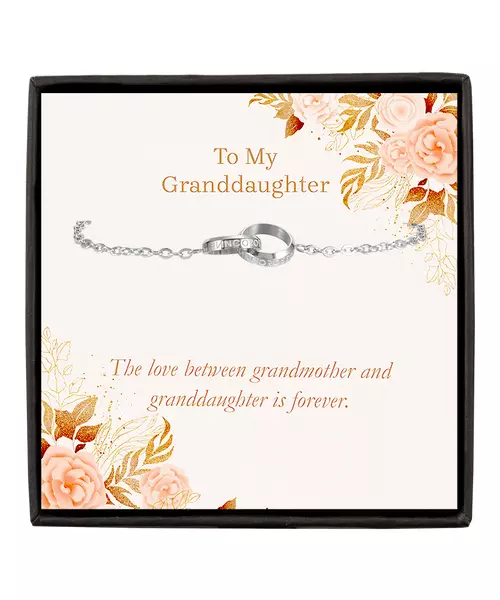 To My Granddaughter - Eternity Bracelet