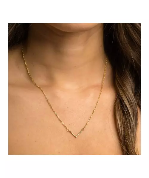 Gold Strength Necklace