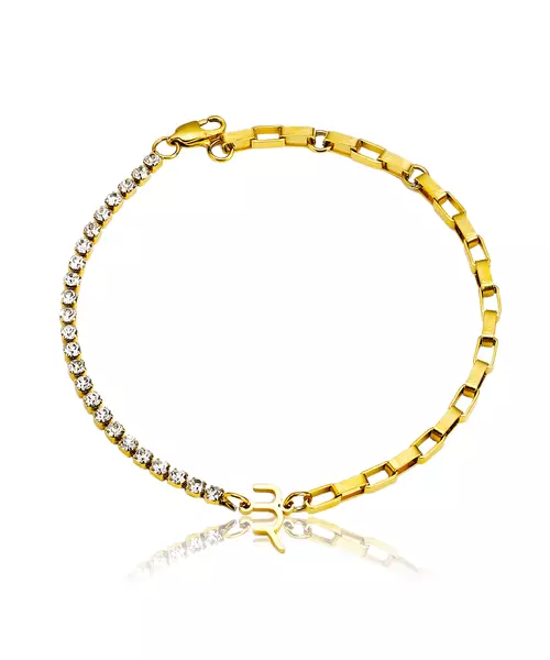 BR Tennis & Chain Bracelet