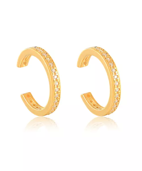 Paris Classy Earcuff 18K Gold Plated