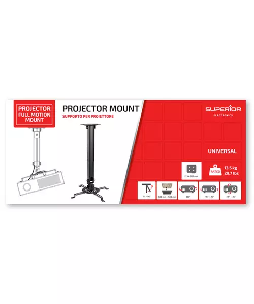 Superior Projector Mount 54-320mm SUPSTV013