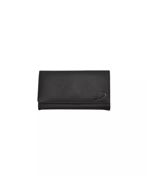 5 Card Slots / Outside Zip Pocket / Genuine Leather
