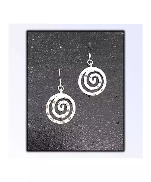 Silver Earrings "Spiral" (S925)