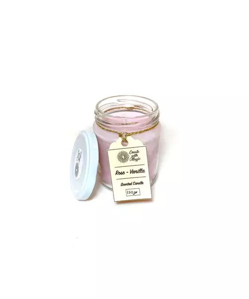 Scented Candle - Rose - Vanilla