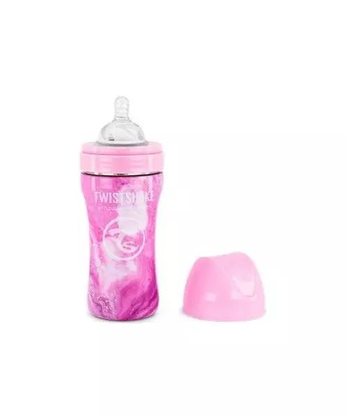 TWISTSHAKE  ANTI COLIC STAINLESS STEEL BABY BOTTLE