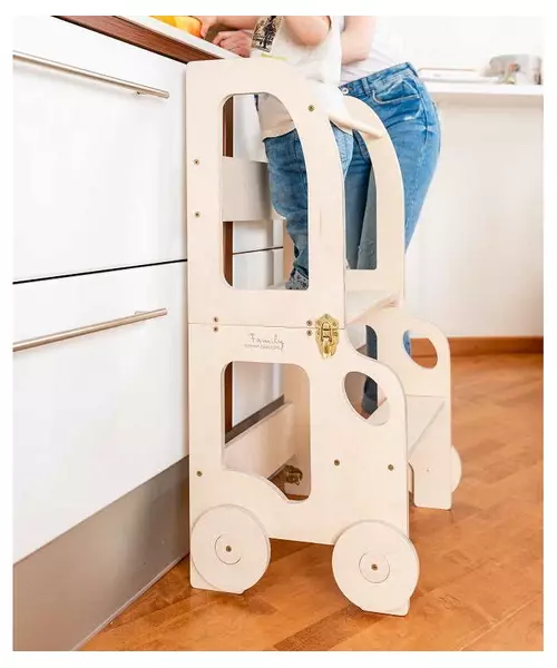 KITCHEN STEP STOOL 2 in 1