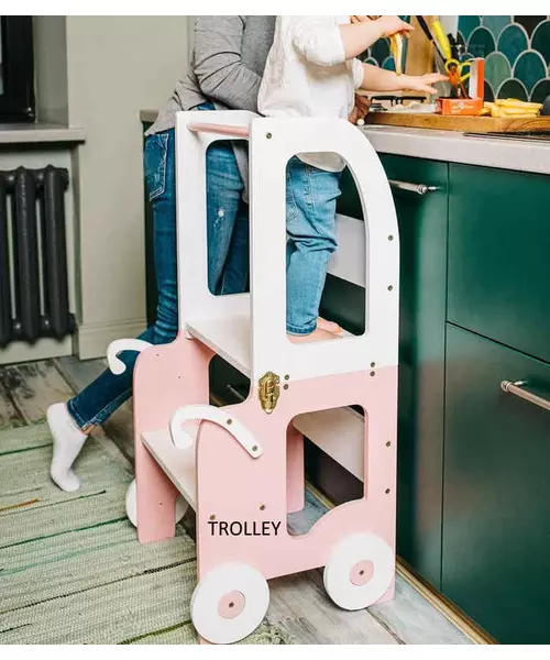 KITCHEN STEP STOOL 2 in 1