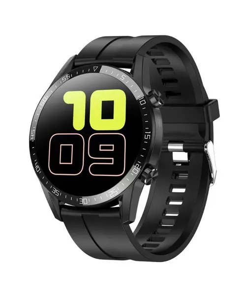 QR9 PRO Smartwatch  (Bluetooth call) • Black Silicone