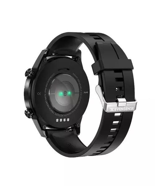 QR9 PRO Smartwatch  (Bluetooth call) • Black Silicone