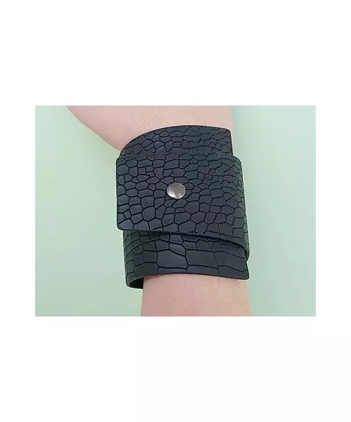 Rock-style Leather Bracelet "No.1"